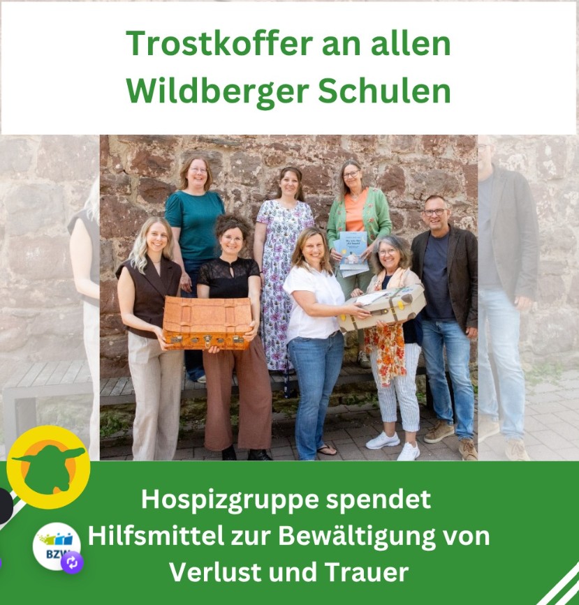 Übergabe der Koffer in Wildberg